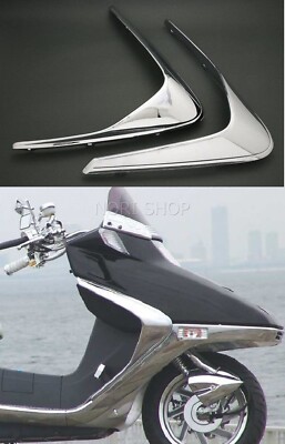 Side Visor HONDA FUSION HELIX, SPAZIO, CN250 Chrome type | eBay