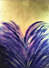 PAINTING,'COMPOSITION 111', EXPRESSIVE ABSTRACT COMPOSITION,CANVAS,FREE SHIPPING