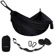 ELK Single Person Hammock with Tree Straps for Outdoor Camping Adventures