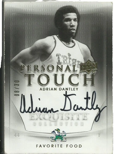 Upper Deck Adrian Dantley Sports Trading Card Singles Basketball