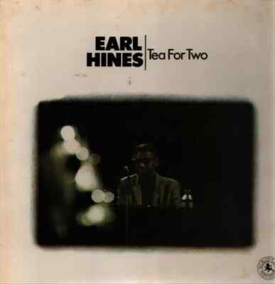 Earl Hines Tea For Two INSERT JAPAN Black Lion Records Vinyl LP