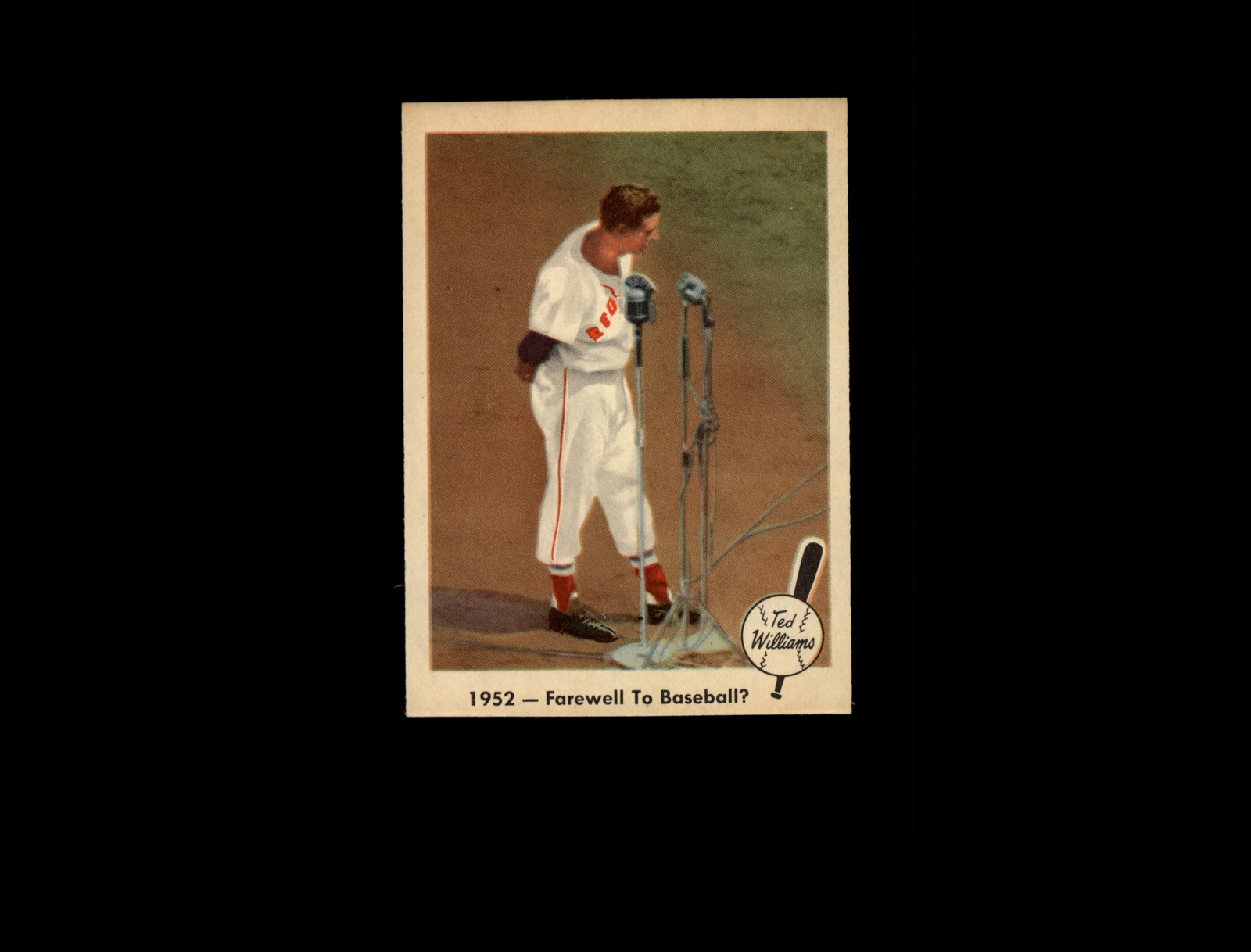 1959 Fleer Ted William 45 Farewell to Baseball NM #D767267