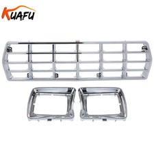 Chrome Grilleheadlight Bezel Assembly For 78-79 Ford F100 F150 F250 F350 Bronco