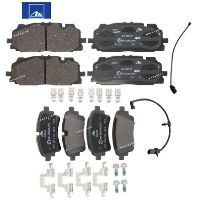Front Brake Pad & Rear Brake Pad Set oem + Sensors for Audi A7 Sportback 3.0L