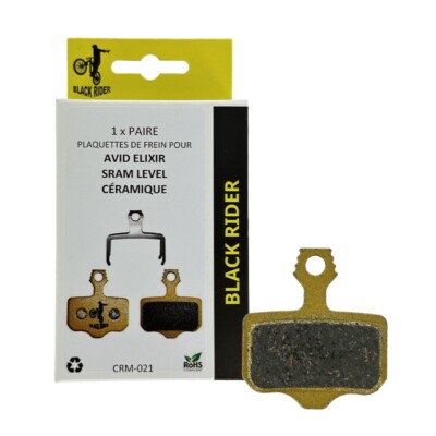 Bremsbelagsatz BLACK RIDER AVID ELIXIR Keramik (OHNE STIFT) CRM-021
