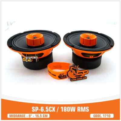 SP Audio SP6.5CX 180Watt RMS Koax Wirkungsgrad 96 dB  Neu von More dB Car Audio