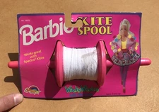 New Barbie Mattel Kite Spool 300 Feet Line String Wacky Winders SpectraStar 1996