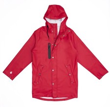 Womens and Mens PU Coated Waterproof Coat made from Recycled plastics