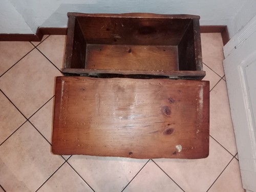 Vecchio Baule In Legno - Imagen 8 de 12
