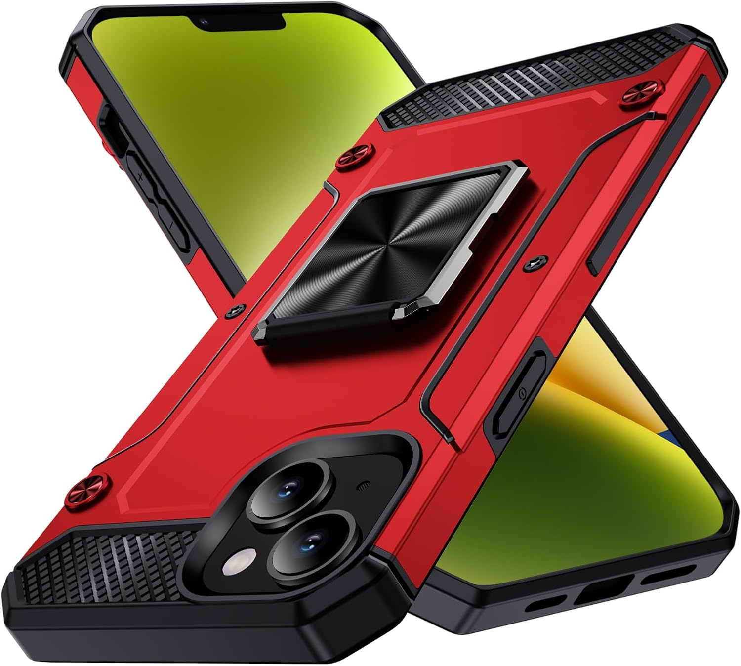 Military Grade Protection Case for Iphone 14 Case for Iphone13 Case with Ring Ki