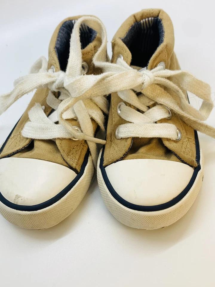 ZAPATOS Tommy Hilfiger Lil Lawrence de lona tostada de caña alta para niños pequeños talla 6 Foto 4 de 4
