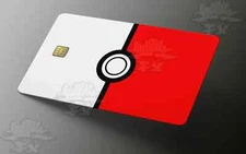 Pokemon Small Chip Credit Card Skin Debit Card Covering