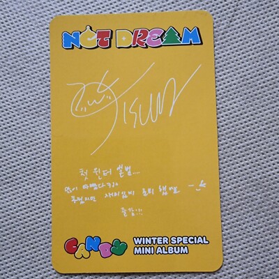 NCT DREAM Official Winter Special Album CANDY Digipack Ver