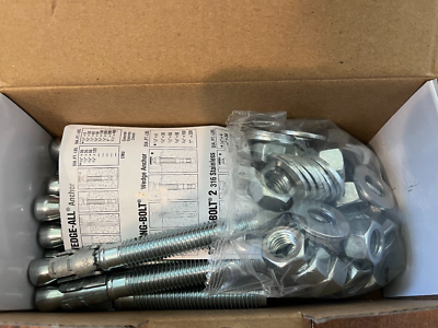 #ad 1 2quot;x 4 1 4quot; Simpson Strong Bolt 2 II Concrete Wedge Anchor STB2 50414 25 pcs. $39.95