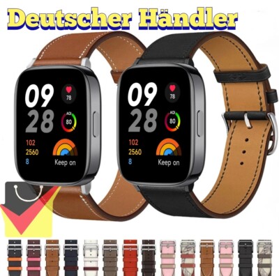 Echtleder Armband für Xiaomi Mi Watch Lite 3/ Redmi Watch 3 Sport Band strap Uhr