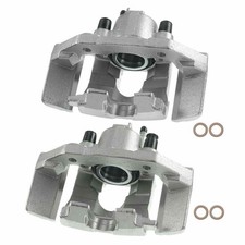 2pc Rear Brake Caliper L&R w/Brkt 3/8x24 07-17 Ford Expedition Lincoln Navigator