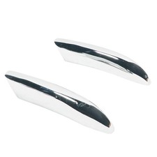 Chrome Rear Bumper Guard Pair Chevy Camaro 1967-1968 Chrome Rear Bumper Guard Pair Chevy Camaro 1967-1968