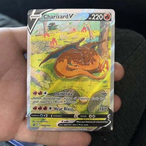 New ListingCharizard V SWSH260 Sword & Shield Promo Card NM