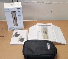 Wahl Professional Animal Arco Pet Dog Cat Hair Clipper 2 Batteries Charger CASE
