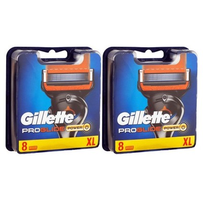 Gillette Pro Glide Power 2 x 8 Stück Rasierklingen XL Set
