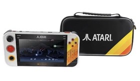 ATARI Gamestation GO Bundle With Zip Case & Silicone Protective Cover 200+ Games