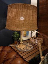 Big size Natural rattan-lamp shade only-top diameter 19inches bottom 22.5inches.
