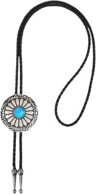 Bolo Tie Krawatte Herren - Western Cowboy Accessoire aus Leder für Damen und Herren