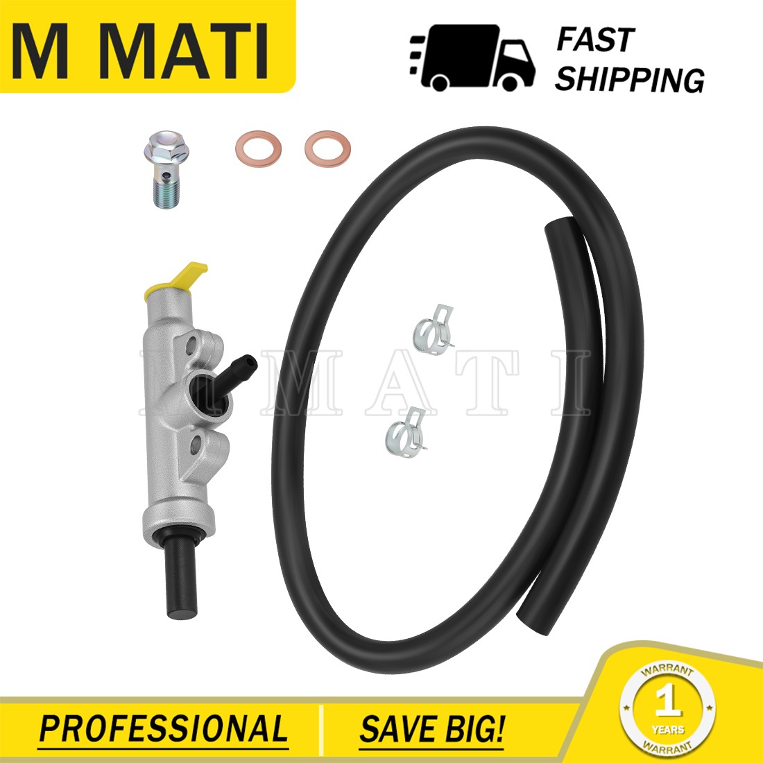 Rear Brake Master Cylinder Assy for Polaris Trail Blazer/Trail Boss 330 2010-13