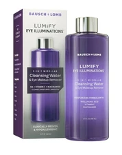 Bausch + Lomb Lumify Eye Illuminations 3-in-1 Micellar Cleansing Water 5.4 oz