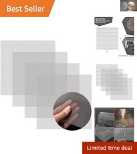 Versatile 4 Pack Stainless Steel Wire Mesh Sheets - 12x12 Inch for DIY and More