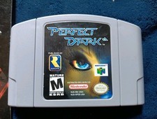 Perfect Dark (Nintendo 64) Cartridge And Booklet Only 