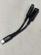ZOOAUX USB-C To 3.5mm Headphone Jack Listen While Charging  Bin R1, A3, 2 