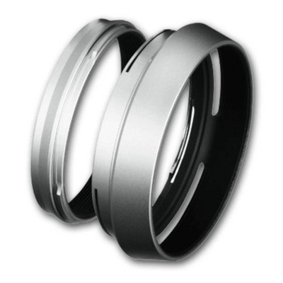 Fujifilm LH-X100 Gegenlichtblende und Adapterring für X100 Serie | Silber