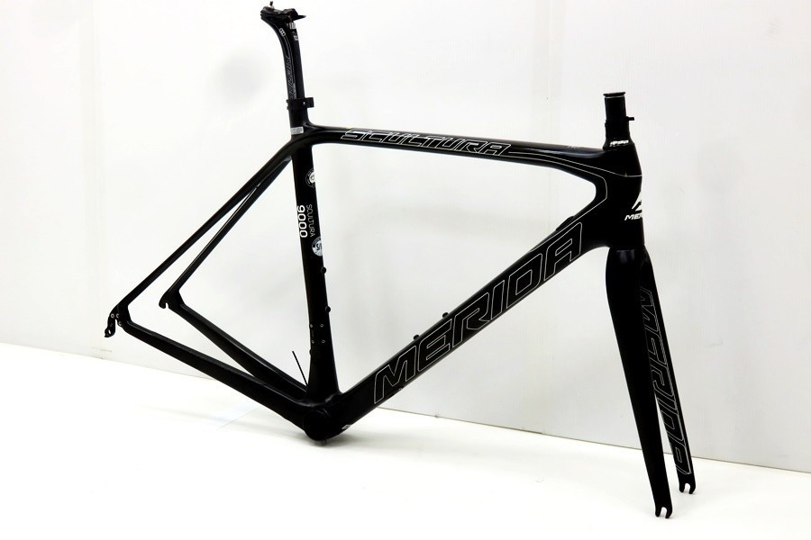 MERIDA SCULTURA 9000 Carbon Road Frame Set 2017 Black Size S/M