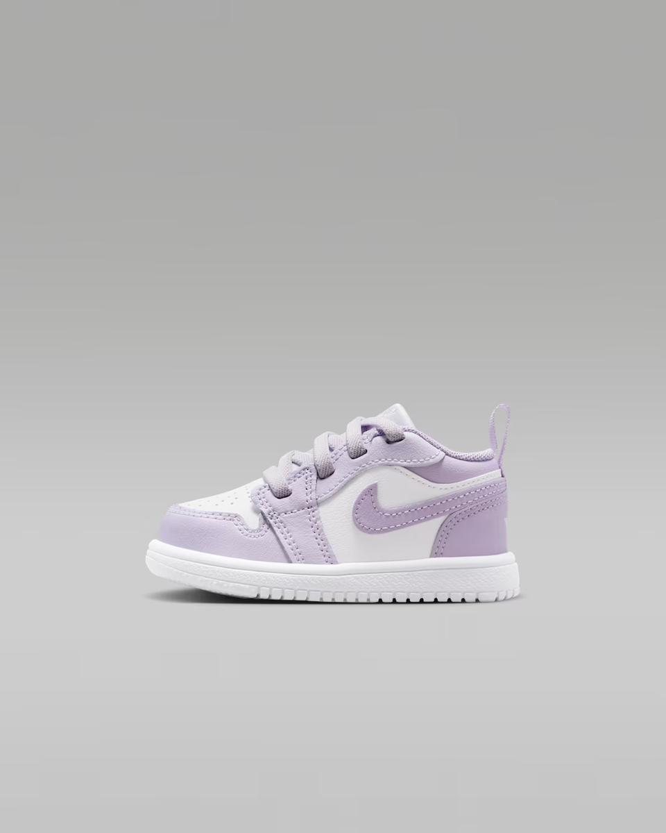 Jordan 1 Low ALT Barely Grape Violet Mist White (TD) Toddler