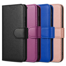 Case For iPhone SE 2016 SE 2020 SE 2022 Leather Flip Magnetic Wallet Phone Cover