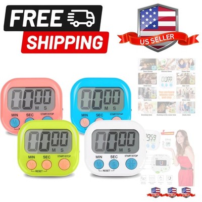 4-Piece Multi-Function Electronic Timer, Learning Management, Suitable for Ki...