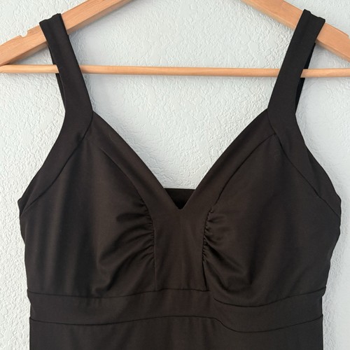 Patagonia Dress Women Size S Black Minette Cutout Sleeveless Outdoor Fit Flare - Picture 5 of 9