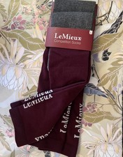 2 Pairs Women Luxe Cashmere Blend Knee High Socks Shoe Size 8-11