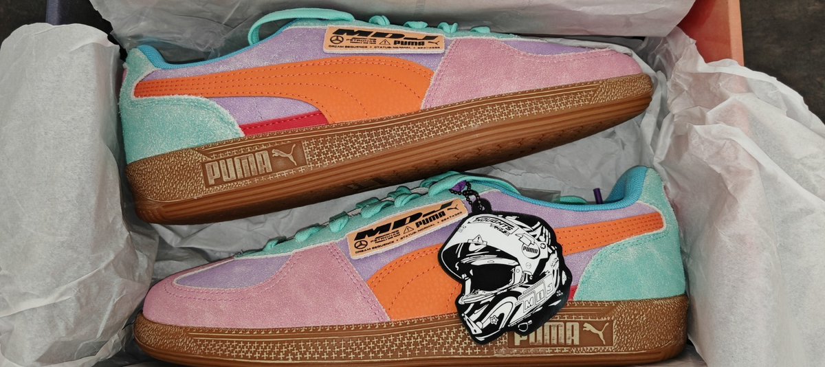 Palermo Puma Mercedes Shoes Pink Puma Mercedes-AMG Petronas