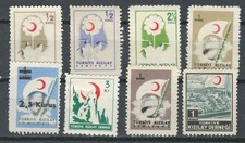 TURKEY EUROPA SELECTION RED CRESENT / RED CROSS MH STAMPS  LOT ( TURK 141)