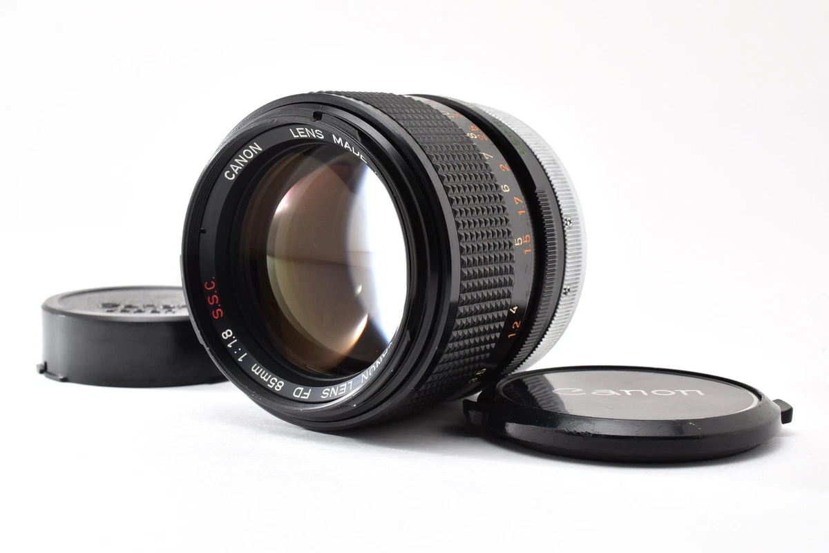 Canon FD f/1.8 Camera Lenses 85mm Focal for sale | eBay
