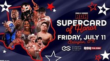 ROH: Supercard Of Honor 2025 DVD Ring Of Hono...