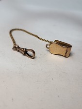 Antique HAYWARD Vest Pocket Watch Chain Fob 5" Long