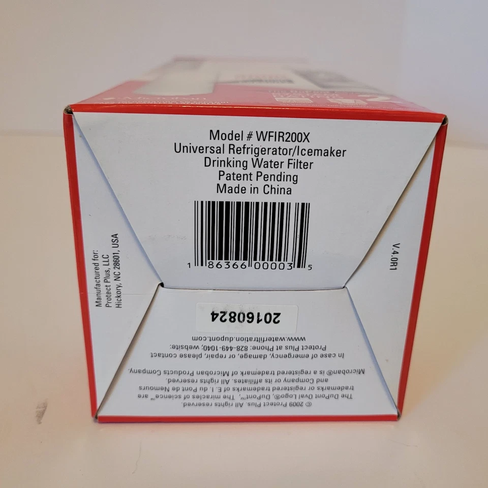 Filtro para máquina de hielo refrigerador conexión directa universal DuPont modelo WFIR200 NOS Foto 2 de 3