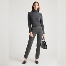 NWOT Quince Ultra-Stretch Ponte Straight Leg Pant Size XS
