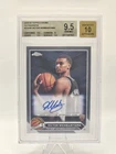 2023-24 Topps Chrome #CGVW Victor Wembanyama Autographs BGS 9.5 AUTO 10! **READ*
