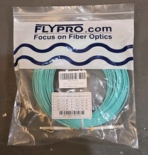 20m OM4 LC to LC UPC Duplex Corning Fiber Optic Cable Multimode 50/125 LSZH/OFNR
