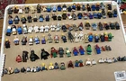 HUGE LEGO Lot, 89 MINIFIGURES  Star Wars Batman Minecraft Weapons/ Accessories