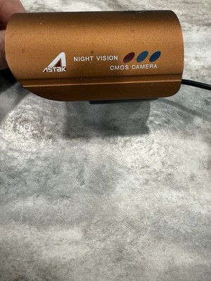 Astak CM-818W Security Camera Untested Need Power Supply